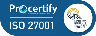 ISO/IEC 27001:2022 certified by ProCertify